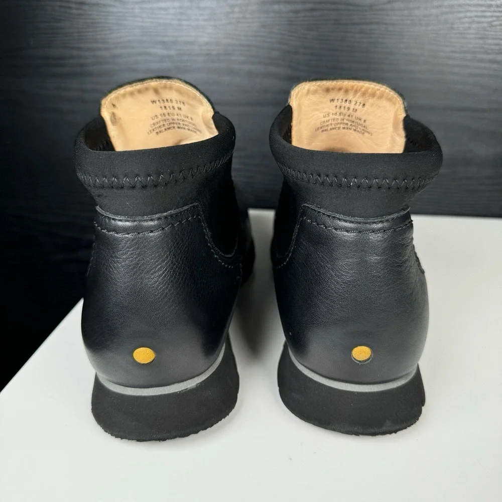 Samuel Hubbard Men's Chelsea Black Leather Boots~Made in Portugal US 10 (Fits 9)